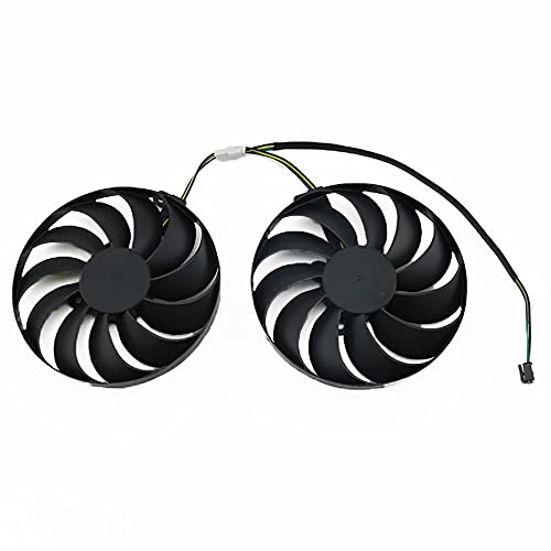iHaospace Replacement Graphics Card Cooling Fan for ASUS RX5500XT RX5600XT RX5700-O8G-EVO Dual Fan von iHaospace