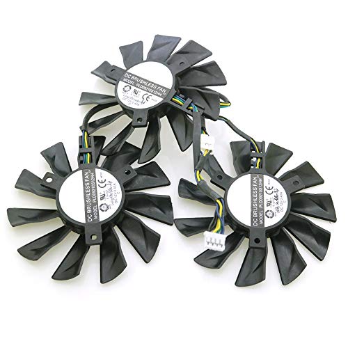 iHaospace Replacement Graphics Card Cooling Fan for MSI GeForce GTX1080 Duke GTX 1070ti GTX 1070 Duke GPU Fan 85mm 4Pin iHaospace Replacement Graphics Card Cooling Fan for MSI GeForce GTX1080 Duke GTX 1070ti GTX 1070 Duke GPU Fan 85mm 4Pin von iHaospace