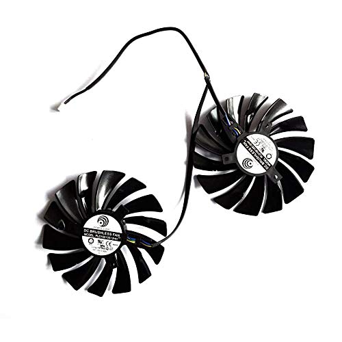 iHaospace Replacement Graphics Card Fan for MSI GTX980Ti GTX980 GTX970 GTX960 GTX950 Gaming Video Card Cooling Fan 95MM 4 Pin von iHaospace