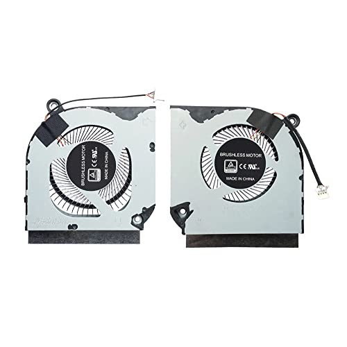 iHaospace Replacement Laptop CPU + GPU Cooling Fan for Acer Nitro 5 AN517-52 AN515-45 AN515-55 PH315-53 AN517-41 Cooler Fan von iHaospace
