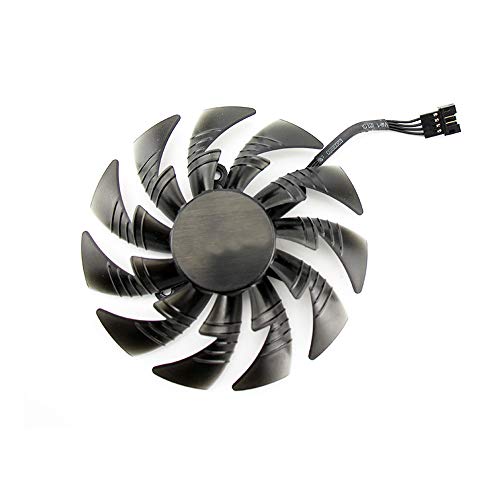 iHaospace T129215BU Replacement Graphics Card Fan for Gigabyte AORUS GTX 1080Ti 11G /AORUS GTX 1080 8G / AORUS GTX 1070 8G Video Card Cooling Fan (Mid) von iHaospace