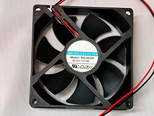 iHaospace Ventilator Kompatibel für XINRUILIAN RDL9025S Leise Ventilator 92x92x25mm 12v 0.16A 2line Server Kühlung Ventilator iHaospace Ventilator Kompatibel für XINRUILIAN RDL9025S Leise Ventilator 92x92x25mm 12v 0.16A 2line Server Kühlung Ventilator von iHaospace