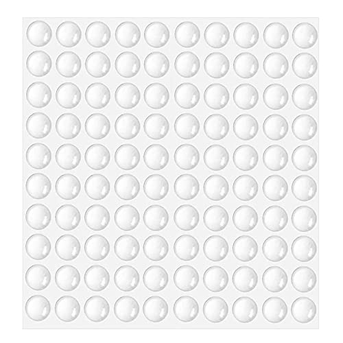 iJiGui Gummipuffer Selbstklebend 100 Stück, 8MM Selbstklebend Elastikpuffer, Transparent Schutzpuffer, Gumminoppen für Glasplatten Türen, Notebooks, Schränke, Toilettensitze iJiGui Gummipuffer Selbstklebend 100 Stück, 8MM Selbstklebend Elastikpuffer, Transparent Schutzpuffer, Gumminoppen für Glasplatten Türen, Notebooks, Schränke, Toilettensitze von iJiGui