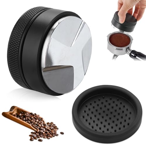 iKALULA Coffee Distributor, 58 mm Coffee Leveler Verteiler, Espresso Leveler Edelstahl, Kaffeeverteiler Höhenverstellbar, für Kaffee Siebträger Vor dem Tampen,Kaffee Verteiler Barista Zubehör iKALULA Coffee Distributor, 58 mm Coffee Leveler Verteiler, Espresso Leveler Edelstahl, Kaffeeverteiler Höhenverstellbar, für Kaffee Siebträger Vor dem Tampen,Kaffee Verteiler Barista Zubehör von iKALULA