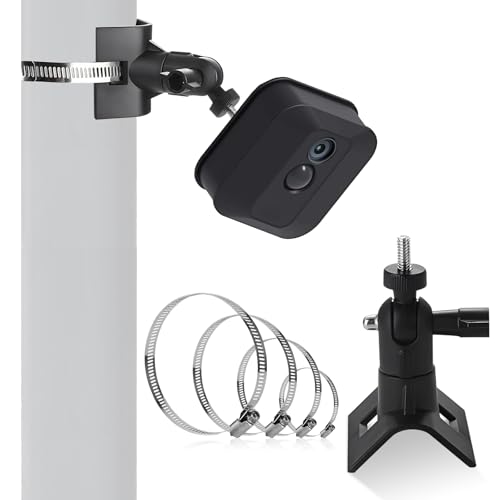 iKALULA Kamera Pole Montagehalterung 360°, Universelle Kamera Halterung mit 4 Einstellbaren Klemmringen,Verstellbarer Blink Wandhalterhalter Kompatibel mit Blink Outdoor Kamera/Blink XT/XT2/Blink Mini iKALULA Kamera Pole Montagehalterung 360°, Universelle Kamera Halterung mit 4 Einstellbaren Klemmringen,Verstellbarer Blink Wandhalterhalter Kompatibel mit Blink Outdoor Kamera/Blink XT/XT2/Blink Mini von iKALULA