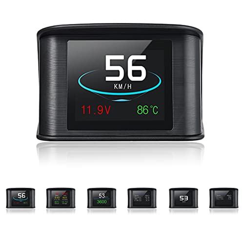 Automatische Head up Display OBD2 HUD, mit TFT LCD-Anzeige und Geschwindigkeitsanzeige Voltmeter Warnung, iKiKin Tachometer Spannungserkennung, für Fehlercode Multifunktions-automatisches HUD Automatische Head up Display OBD2 HUD, mit TFT LCD-Anzeige und Geschwindigkeitsanzeige Voltmeter Warnung, iKiKin Tachometer Spannungserkennung, für Fehlercode Multifunktions-automatisches HUD von iKiKin