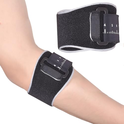 iLamvie Ellenbogenbandage,Einstellbare Ellenbogen Bandagen Herren und Damen für Sehnenentzündung Sports, Lindert die Schmerzen bei Tennisarm und Golferarm von iLamvie