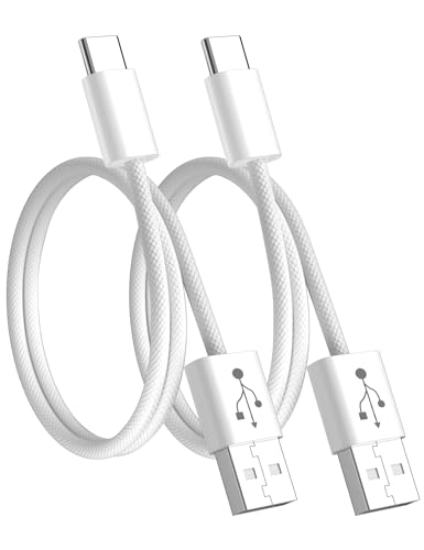 USB C Kabel 0,3m für iPhone 16 15 Pro Max Plus Carplay 2 Stück,18W USB auf USB C Kabel Datenkabel Nylon Ladekabel Typ C Android Auto Kabel für Samsung Galaxy A55 A35 A54 A34 A33 S24 S23 Pixel 9 Pro 8a von iMangoo