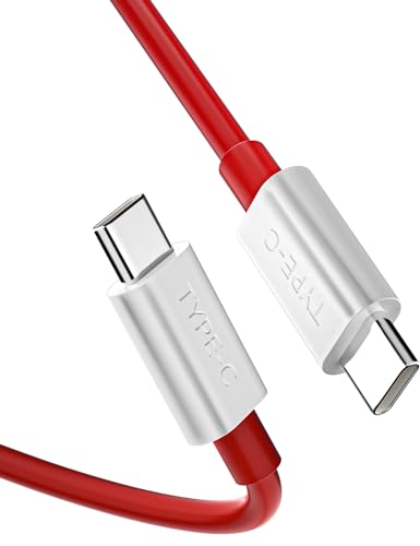USB C Ladekabel für OnePlus 13 12 10 Pro,USB C auf USB C Kabel 2M SUPERVOOC Charge Warp Charge Ladekabel Typ C Schnell Lade Daten Kabel für OnePlus Nord 4 2T 10T Nord 3 2 CE 4 Lite 9 Pro 8T Open OPPO von iMangoo