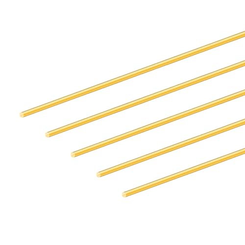 5PCS 2.5mm Messingstab, iMeistek 200mm Länge Metall Vollmaterial Rundstab für Griffstifte RC Modelle DIY Basteln 5PCS 2.5mm Messingstab, iMeistek 200mm Länge Metall Vollmaterial Rundstab für Griffstifte RC Modelle DIY Basteln von iMeistek