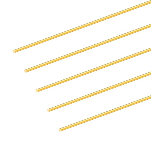 5PCS 2mm Messingstab, iMeistek 200mm Länge Metall solide runde Messingstab für Griffstifte RC Modelle DIY Crafts 5PCS 2mm Messingstab, iMeistek 200mm Länge Metall solide runde Messingstab für Griffstifte RC Modelle DIY Crafts von iMeistek