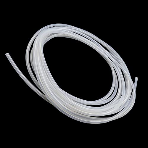 Silikonschlauch, iMeistek Lebensmittelechter flexibler Silikonschlauch, 10mm ID x 13mm OD, Länge 5 Meter, Wasser-Luft-SchlauchSchlauchrohr, für Pumpentransfer von iMeistek