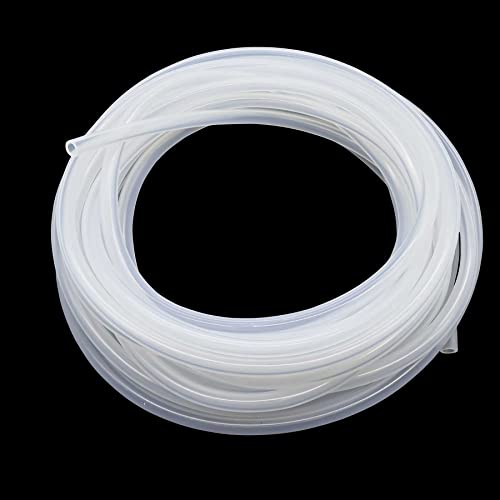 Silikonschlauch, iMeistek Lebensmittelechter flexibler Silikonschlauch, 4mm ID x 6mm OD, Länge 8 Meter, Wasser-Luft-SchlauchSchlauchrohr, für Pumpentransfer Silikonschlauch, iMeistek Lebensmittelechter flexibler Silikonschlauch, 4mm ID x 6mm OD, Länge 8 Meter, Wasser-Luft-SchlauchSchlauchrohr, für Pumpentransfer von iMeistek