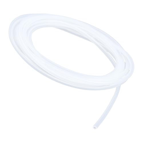 iMeistek 10 mm Innendurchmesser x 13 mm Außendurchmesser Silikonschlauch(4,5 m) Transparent,Flexibler Silikonschlauch Lebensmittelecht Luft-Wasser-Schlauch für Pumpen und Aquarien von iMeistek
