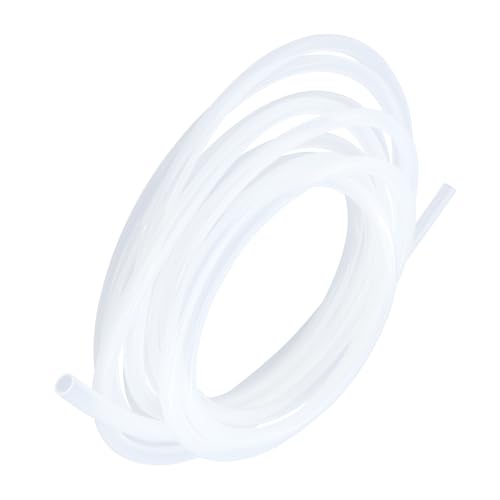 iMeistek 15 mm Innendurchmesser x 19 mm Außendurchmesser Silikonschlauch(4,5 m) Transparent,Flexibler Silikonschlauch Lebensmittelecht Luft-Wasser-Schlauch für Pumpen und Aquarien von iMeistek