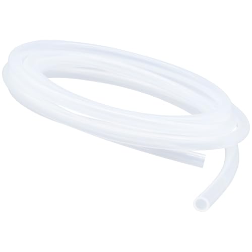 iMeistek 16 mm Innendurchmesser x 20 mm Außendurchmesser Silikonschlauch(2,5 m) Transparent,Flexibler Silikonschlauch Lebensmittelecht Luft-Wasser-Schlauch für Pumpen und Aquarien von iMeistek