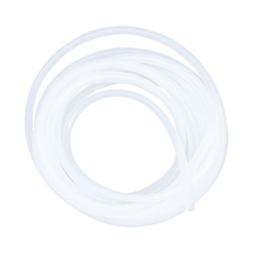 iMeistek 16 mm Innendurchmesser x 20 mm Außendurchmesser Silikonschlauch(4,5 m) Transparent,Flexibler Silikonschlauch Lebensmittelecht Luft-Wasser-Schlauch für Pumpen und Aquarien von iMeistek
