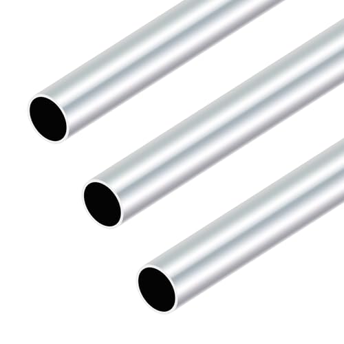 iMeistek 6063 Aluminium Rohre, 21mm OD x 19mm ID x 300mm Länge Nahtlose Aluminium Rundrohre für DIY-Modell, Industrie (3PCS) von iMeistek