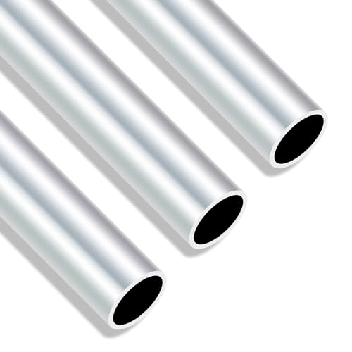 iMeistek 6063 Aluminium-Rundrohre, 22 mm Außendurchmesser, 19 mm Innendurchmesser, 300 mm Länge, 1,5 mm Wand, nahtlos, gerade, Aluminiumrohr (3 Stück) von iMeistek