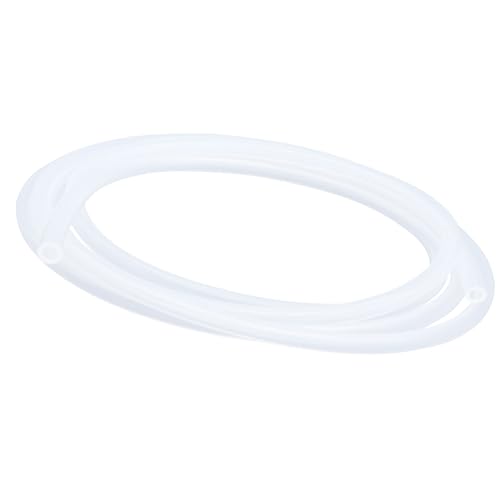 iMeistek 7 mm Innendurchmesser x 9 mm Außendurchmesser Silikonschlauch(2,5 m) Transparent,Flexibler Silikonschlauch Lebensmittelecht Luft-Wasser-Schlauch für Pumpen und Aquarien von iMeistek