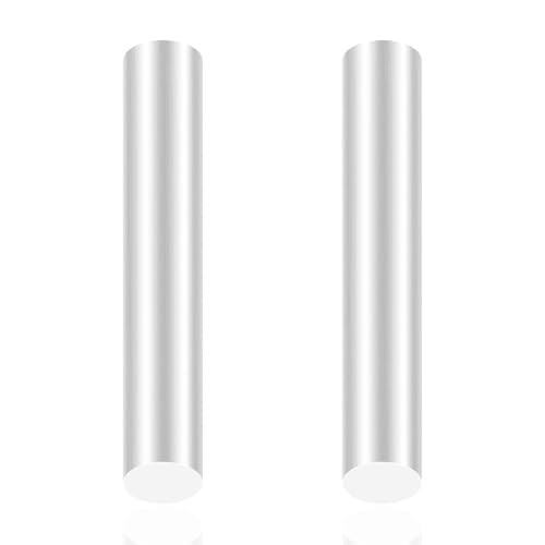 iMeistek Aluminiumstäbe, 12mm Durchmesser 250mm Länge Aluminium Rundstangen für DIY Modelle (2 Stück) von iMeistek