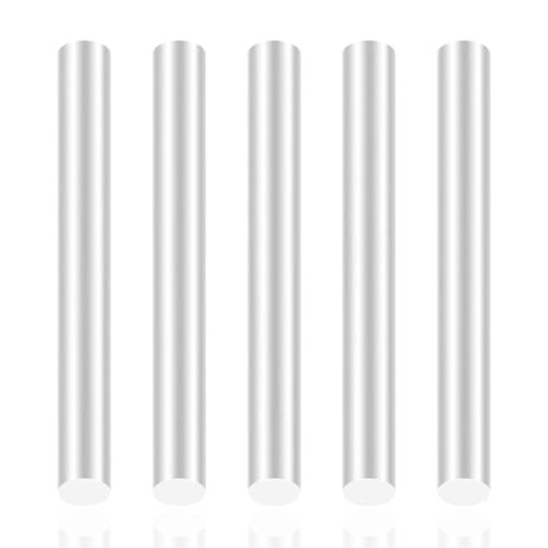 iMeistek Aluminiumstäbe, 8mm Durchmesser 250mm Länge Aluminium Rundstangen für DIY Modelle (5 Stück) von iMeistek