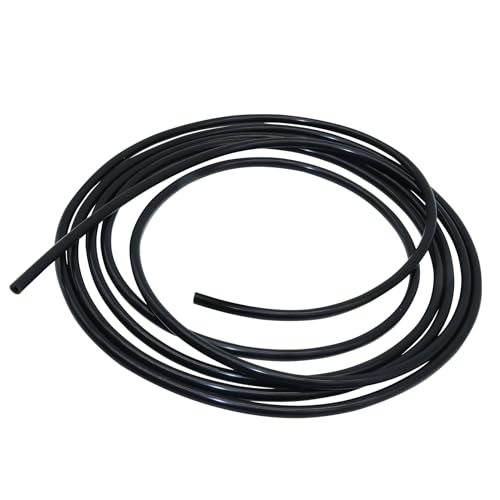 iMeistek Flexibler Silikonschlauch, 2mm ID X 5mm OD 4M Silikonschlauch Wasser Luft Schlauch Rohr für Pumpe Transfer Schwarz iMeistek Flexibler Silikonschlauch, 2mm ID X 5mm OD 4M Silikonschlauch Wasser Luft Schlauch Rohr für Pumpe Transfer Schwarz von iMeistek