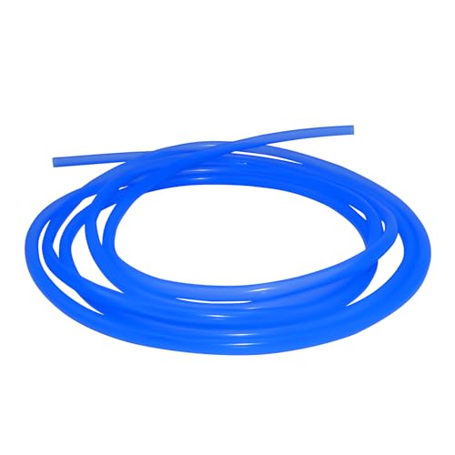 iMeistek Flexibler Silikonschlauch, 4mm ID X 7mm OD 4M Silikonschlauch Wasser Luft Schlauch Rohr für Pumpe Transfer Blau von iMeistek