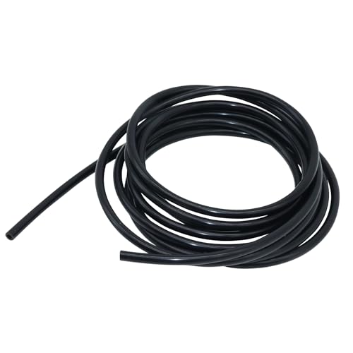 iMeistek Flexibler Silikonschlauch, 4mm ID X 7mm OD 4M Silikonschlauch Wasser Luft Schlauch Rohr für Pumpe Transfer Schwarz iMeistek Flexibler Silikonschlauch, 4mm ID X 7mm OD 4M Silikonschlauch Wasser Luft Schlauch Rohr für Pumpe Transfer Schwarz von iMeistek