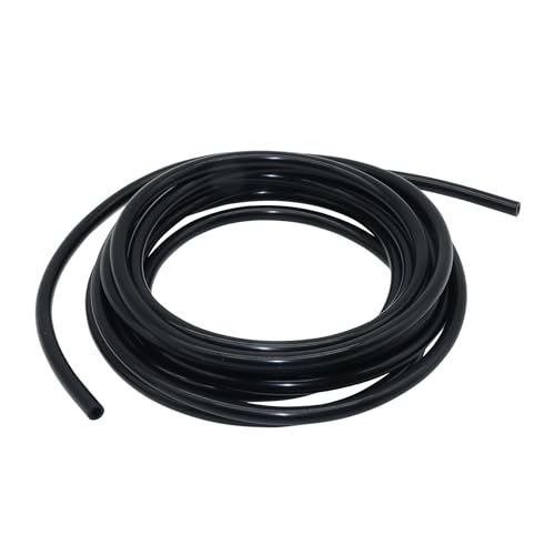 iMeistek Flexibler Silikonschlauch, 6mm ID X 8mm OD 4M Silikonschlauch Wasser Luft Schlauch Rohr für Pumpe Transfer Schwarz iMeistek Flexibler Silikonschlauch, 6mm ID X 8mm OD 4M Silikonschlauch Wasser Luft Schlauch Rohr für Pumpe Transfer Schwarz von iMeistek