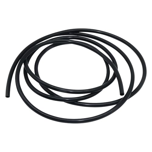 iMeistek Flexibler Silikonschlauch, Innendurchmesser 2 mm, Außendurchmesser 5 mm, 3M Schwarzer Silikonschlauch für Pumpen und Luftschläuche iMeistek Flexibler Silikonschlauch, Innendurchmesser 2 mm, Außendurchmesser 5 mm, 3M Schwarzer Silikonschlauch für Pumpen und Luftschläuche von iMeistek