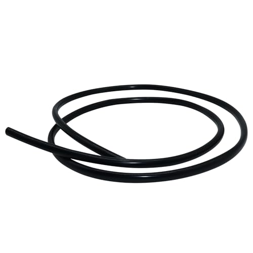 iMeistek Flexibler Silikonschlauch, Innendurchmesser 4mm, Außendurchmesser 6mm, 1,5M Schwarzer Silikonschlauch für Pumpen und Luftschläuche iMeistek Flexibler Silikonschlauch, Innendurchmesser 4mm, Außendurchmesser 6mm, 1,5M Schwarzer Silikonschlauch für Pumpen und Luftschläuche von iMeistek