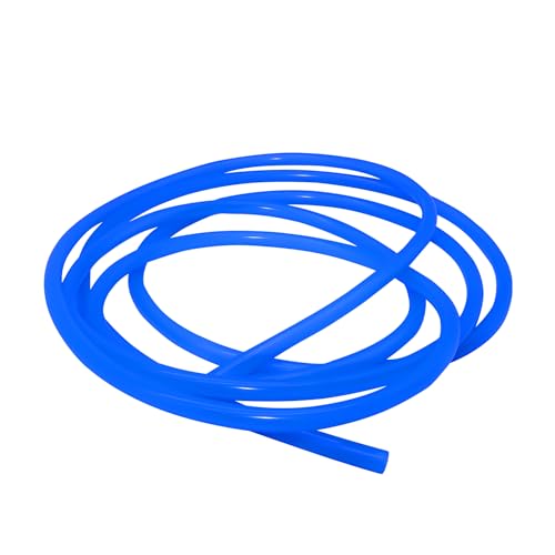 iMeistek Flexibles Silikonrohr, 6mm ID X 8mm OD 4M Silikonschlauch Wasser Luft Schlauch Rohr für Pumpe Transfer Blau von iMeistek