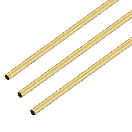 iMeistek Messingrohr, 4,5 mm Außendurchmesser x 0,3 mm Wandstärke, 300 mm Länge, Messing-Rundrohre für Heimwerker, Handwerk, 3 Stück iMeistek Messingrohr, 4,5 mm Außendurchmesser x 0,3 mm Wandstärke, 300 mm Länge, Messing-Rundrohre für Heimwerker, Handwerk, 3 Stück von iMeistek