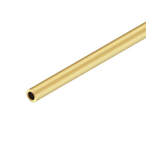 iMeistek Messingrohr, 9 mm Außendurchmesser x 1,5 mm Wandstärke, 300 mm Länge, nahtloses, gerades Rohr für Heimwerker, Handwerk iMeistek Messingrohr, 9 mm Außendurchmesser x 1,5 mm Wandstärke, 300 mm Länge, nahtloses, gerades Rohr für Heimwerker, Handwerk von iMeistek