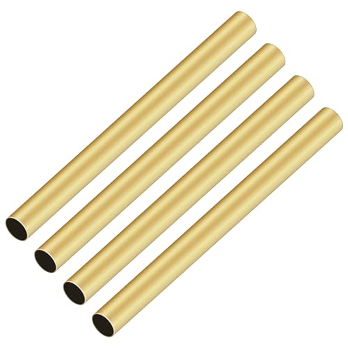 iMeistek Messingrohre, 8 mm Außendurchmesser x 0,2 mm Wandstärke, 200 mm Länge, nahtloses, gerades Messing-Rundrohr für Bastelarbeiten, 4 Stück iMeistek Messingrohre, 8 mm Außendurchmesser x 0,2 mm Wandstärke, 200 mm Länge, nahtloses, gerades Messing-Rundrohr für Bastelarbeiten, 4 Stück von iMeistek