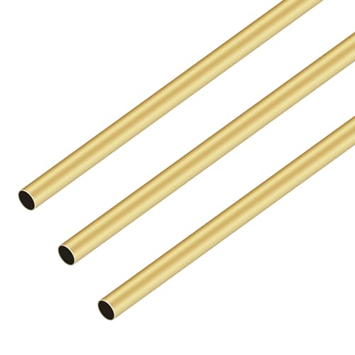 iMeistek Rundrohre aus Messing, 300 mm Länge, 6 mm Außendurchmesser x 0,3 mm Wandstärke, nahtlose, gerade Messingrohre für Bastelarbeiten, 3 Stück iMeistek Rundrohre aus Messing, 300 mm Länge, 6 mm Außendurchmesser x 0,3 mm Wandstärke, nahtlose, gerade Messingrohre für Bastelarbeiten, 3 Stück von iMeistek