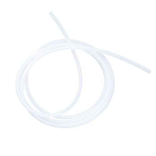 iMeistek Silikonschläuche, 1,6 mm ID x 4,8 mm Außendurchmesser (3,5 m), flexibler, transparenter Silikonschlauch in Lebensmittelqualität, für Luft-/Wasserpumpenübertragung, selbstgebrautes Aquarium von iMeistek