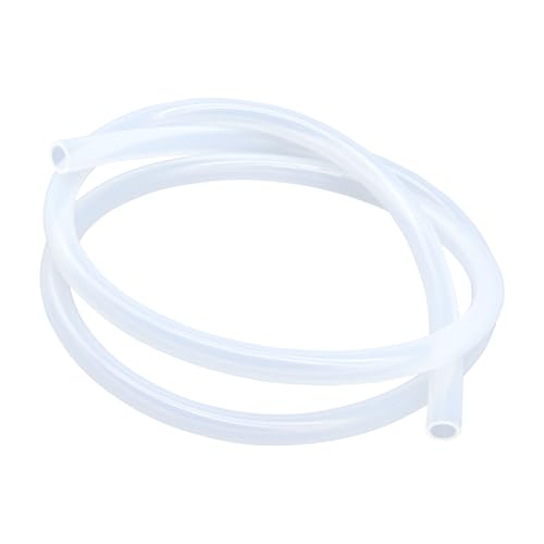 iMeistek Silikonschläuche, 14 mm Innendurchmesser x 18 mm Außendurchmesser (1 m), flexibler, transparenter Silikonschlauch in Lebensmittelqualität, für Luft-/Wasserpumpenübertragung, selbstgebrautes von iMeistek