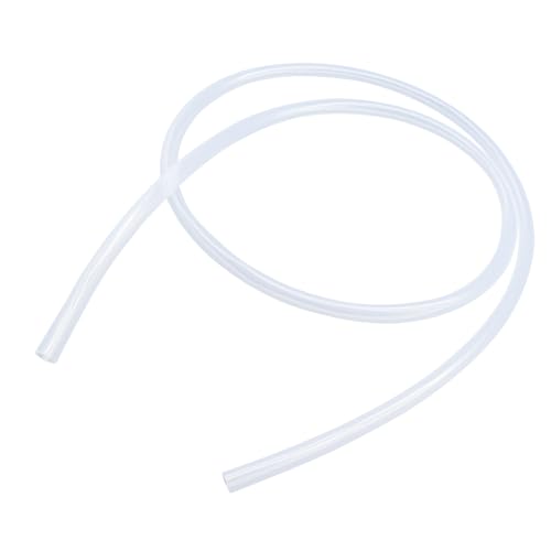 iMeistek Silikonschläuche, 2 mm Innendurchmesser x 5 mm Außendurchmesser (1 m), flexibler, transparenter Silikonschlauch in Lebensmittelqualität, für Luft-/Wasserpumpenübertragung, selbstgebrautes von iMeistek