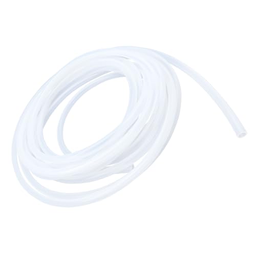 iMeistek Silikonschläuche, 2 mm Innendurchmesser x 5 mm Außendurchmesser (7 m), flexibler, transparenter Silikonschlauch in Lebensmittelqualität, für Luft-/Wasserpumpenübertragung, selbstgebrautes von iMeistek