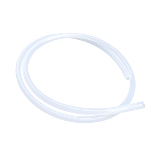 iMeistek Silikonschläuche, 6 mm Innendurchmesser x 10 mm Außendurchmesser (1 m), flexibler, transparenter Silikonschlauch in Lebensmittelqualität, für Luft-/Wasserpumpenübertragung, selbstgebrautes von iMeistek