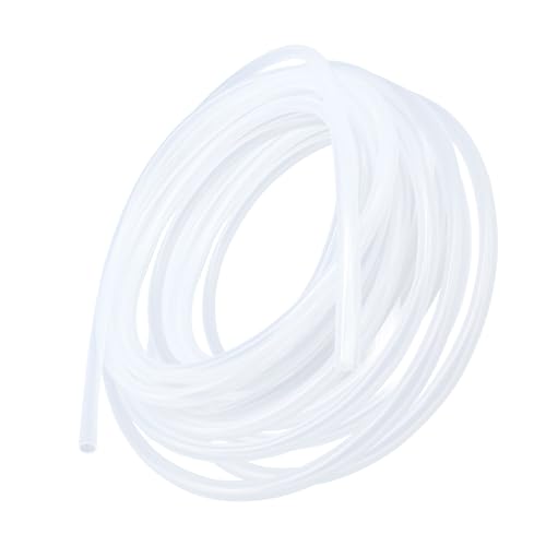 iMeistek Silikonschläuche, 6 mm Innendurchmesser x 10 mm Außendurchmesser (7 m), flexibler, transparenter Silikonschlauch in Lebensmittelqualität, für Luft-/Wasserpumpenübertragung, selbstgebrautes von iMeistek