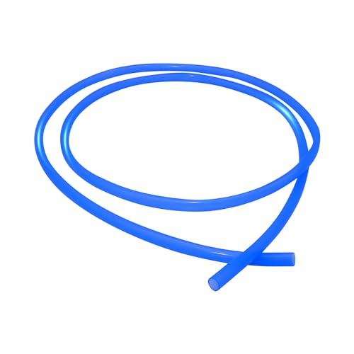 iMeistek Silikonschlauch, 6 mm ID x 8 mm Außendurchmesser, 2 m, flexibler Silikonschlauch, Wasser-Luftschlauch für Pumpentransfer, Blau von iMeistek