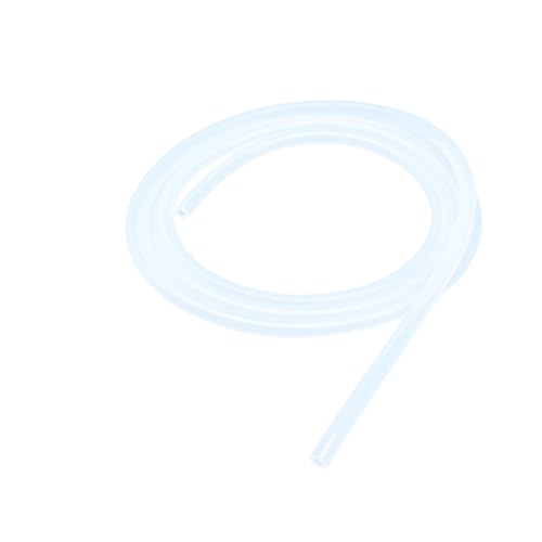 iMeistek Silikonschlauch,Länge 1,5 Meter,8mm ID x 10mm OD Flexibler Transparenter Lebensmittelechter Schlauch Wasserschlauch von iMeistek