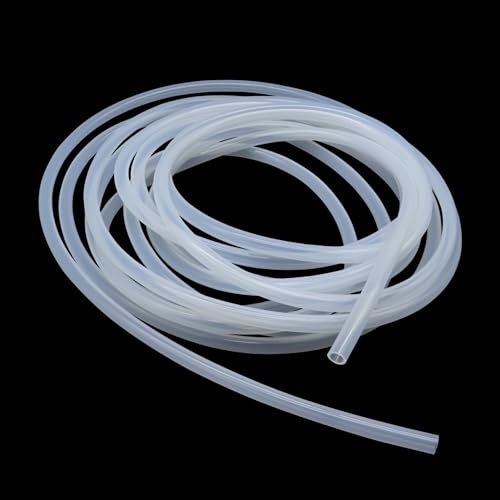 iMeistek Silikonschlauch 14mm ID x 17mm OD 6 Meter, Flexibler Lebensmitteltaugliche Schlauch Silikonschlauch Wasser Luft Rohr Transparent iMeistek Silikonschlauch 14mm ID x 17mm OD 6 Meter, Flexibler Lebensmitteltaugliche Schlauch Silikonschlauch Wasser Luft Rohr Transparent von iMeistek