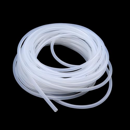 iMeistek Silikonschlauch 2mm ID x 4mm OD 6 Meter, Flexibler Lebensmitteltaugliche Schlauch Silikonschlauch Wasser Luft Rohr Transparent iMeistek Silikonschlauch 2mm ID x 4mm OD 6 Meter, Flexibler Lebensmitteltaugliche Schlauch Silikonschlauch Wasser Luft Rohr Transparent von iMeistek