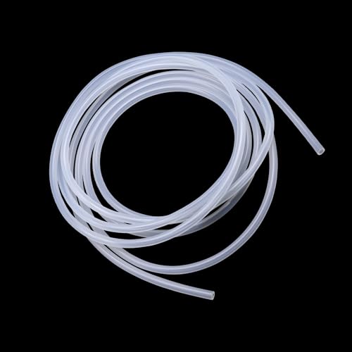 iMeistek Silikonschlauch 3mm ID x 5mm OD 4 Meter, Flexibler Lebensmitteltaugliche Schlauch Silikonschlauch Wasser Luft Schlauch Rohr Transparent iMeistek Silikonschlauch 3mm ID x 5mm OD 4 Meter, Flexibler Lebensmitteltaugliche Schlauch Silikonschlauch Wasser Luft Schlauch Rohr Transparent von iMeistek