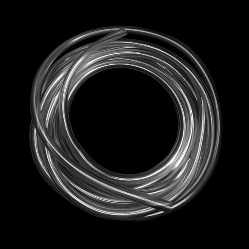iMeistek Transparenter Kunststoffschlauch, 3 mm Innendurchmesser x 5 mm Außendurchmesser, 4 m Länge, Lebensmittelechter, Flexibler PVC-Vinyl-Schlauch für Öl-, Wasser- und Luftübertragung iMeistek Transparenter Kunststoffschlauch, 3 mm Innendurchmesser x 5 mm Außendurchmesser, 4 m Länge, Lebensmittelechter, Flexibler PVC-Vinyl-Schlauch für Öl-, Wasser- und Luftübertragung von iMeistek