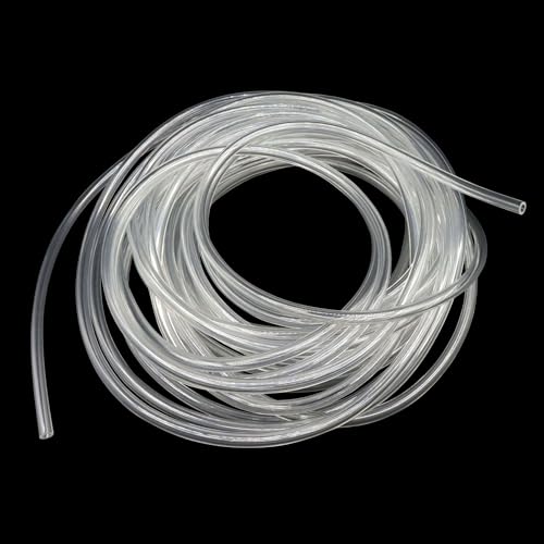 iMeistek Transparenter Kunststoffschlauch, 4 mm Innendurchmesser x 7 mm Außendurchmesser, 10 m Länge, Lebensmittelechter, Flexibler PVC-Vinyl-Schlauch für Öl-, Wasser- und Luftübertragung iMeistek Transparenter Kunststoffschlauch, 4 mm Innendurchmesser x 7 mm Außendurchmesser, 10 m Länge, Lebensmittelechter, Flexibler PVC-Vinyl-Schlauch für Öl-, Wasser- und Luftübertragung von iMeistek